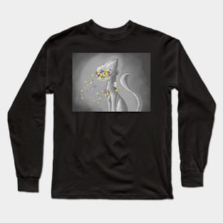 falling flowers Long Sleeve T-Shirt